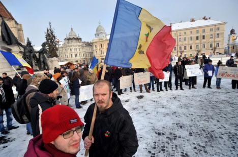 România a ieşit în stradă. Ţara, acoperită de proteste
